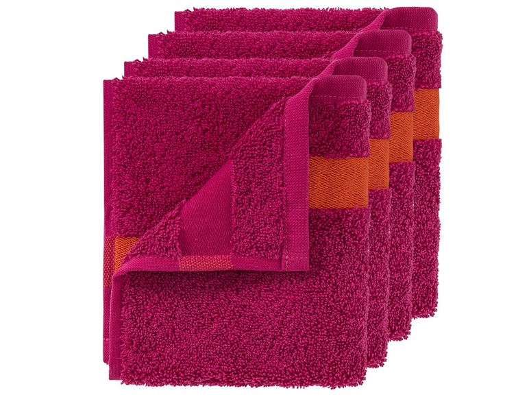 Pełny ekran: miomare Ręcznik frotte 30 x 50 cm, 4 sztuki - zdjęcie 5