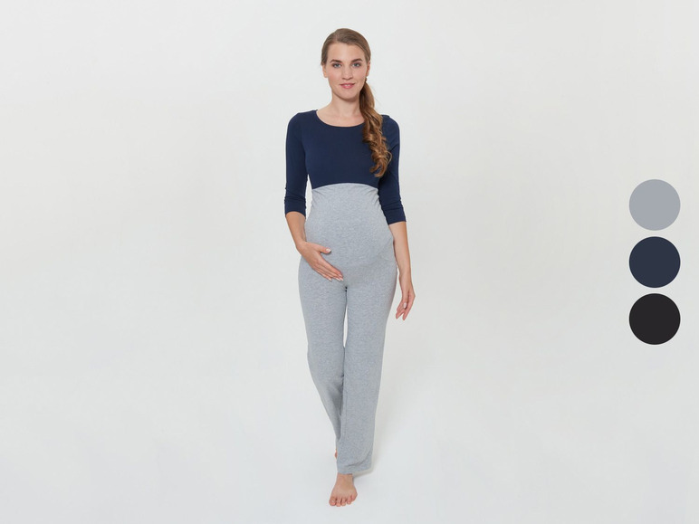 Pełny ekran: esmara Spodnie ciążowe dresowe, 1 para - zdjęcie 1