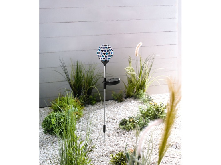 Pełny ekran: Melinera Solarna lampa ogrodowa kula LED Ø 9 cm, 1 sztuka - zdjęcie 6