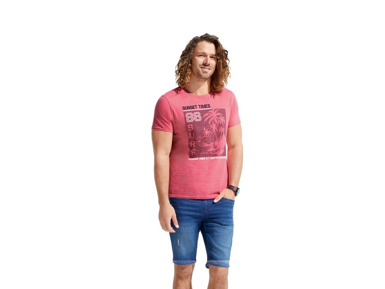 Pełny ekran: LIVERGY® T-shirt męski, 1 sztuka - zdjęcie 3