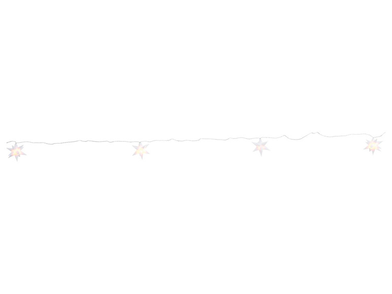 Pełny ekran: Melinera Girlanda świetlna LED ze świecącymi gwiazdami 3D, 1 sztuka - zdjęcie 7