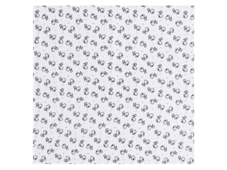 Pełny ekran: Pieluchy tetrowe z kolekcji Snoopy, 80 x 80 cm, 3 sztuki - zdjęcie 9