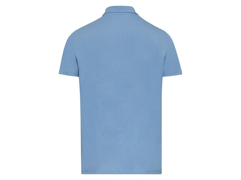 Pełny ekran: LIVERGY® Koszulka polo męska lniano-bawełniana, 1 sztuka - zdjęcie 4