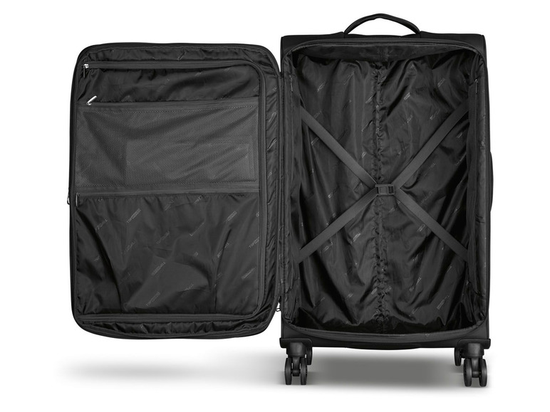 Pełny ekran: TOPMOVE Zestaw walizek podróżnych, czarny, 2 sztuki, 1 komplet - zdjęcie 5