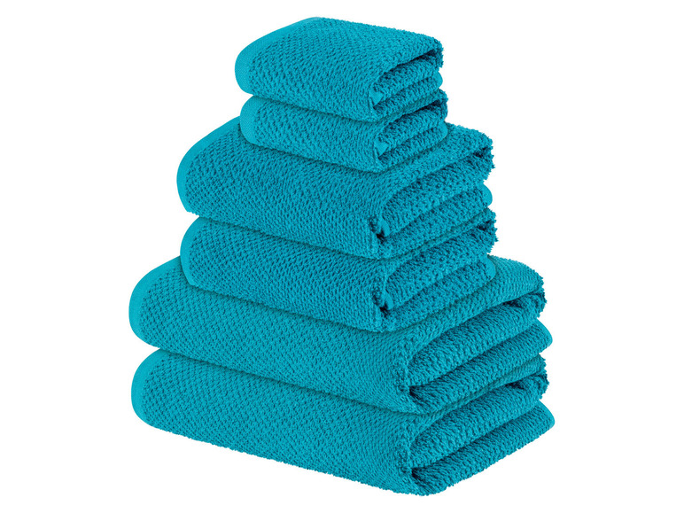 Pełny ekran: LIVARNO home Komplet ręczników frotté, 6 elementów - zdjęcie 6