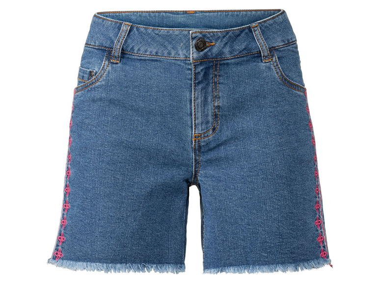 Pełny ekran: esmara® Szorty jeansowe damskie z bawełny, 1 para - zdjęcie 7