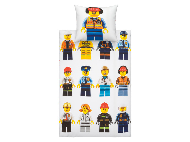 Pełny ekran: Dwustronna pościel dziecięca LEGO City, 140 x 200 cm - zdjęcie 7