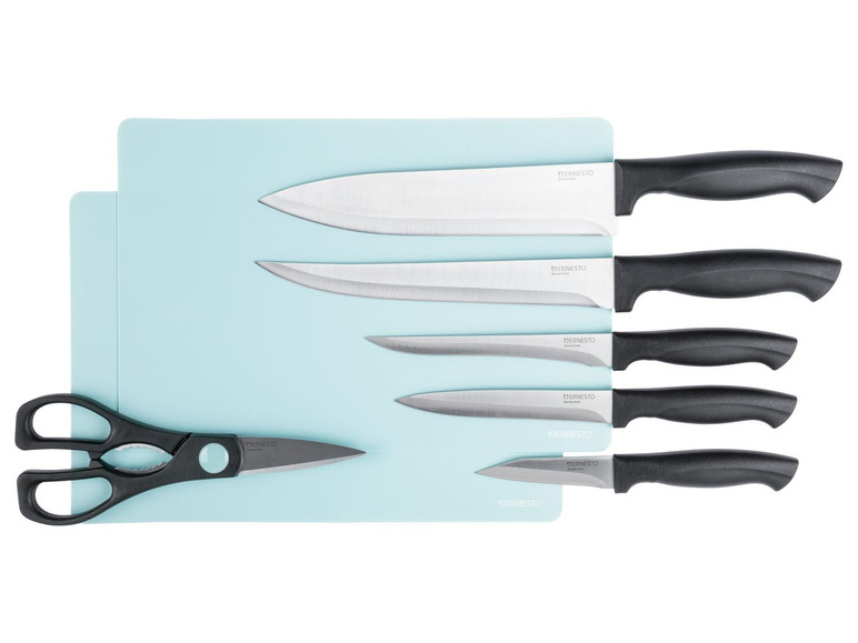 Pełny ekran: ERNESTO® Noże kuchenne z akcesoriami, 8 elementów, 1 zestaw - zdjęcie 4