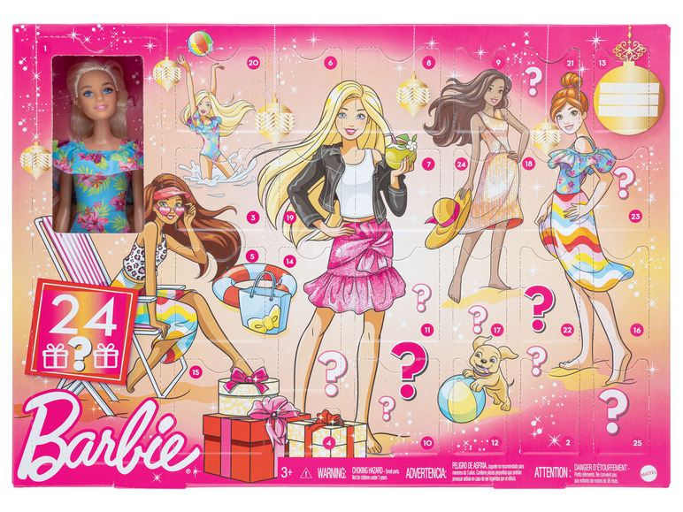 Pełny ekran: Kalendarz adwentowy Barbie - zdjęcie 1