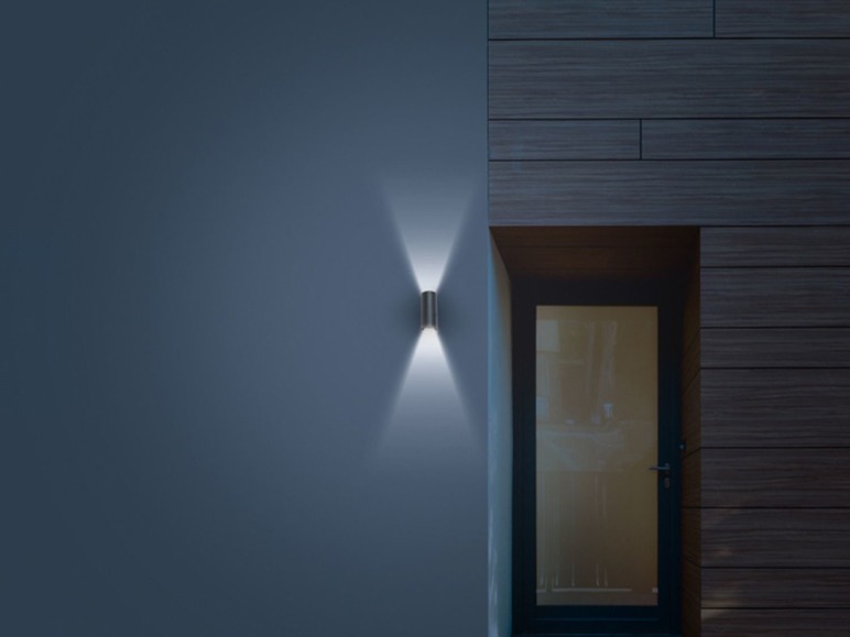 Pełny ekran: LIVARNO LUX Zewnętrzna lampa ścienna LED up/down, 2 x GU10 - zdjęcie 3