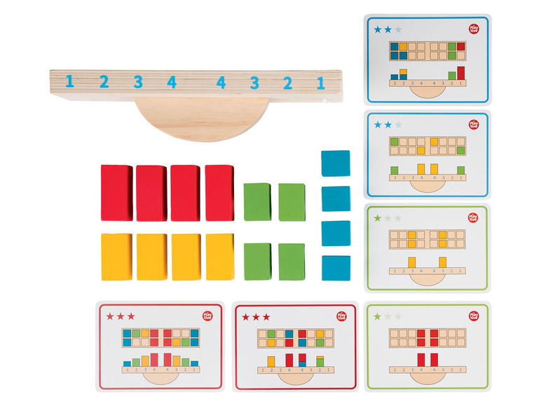 Pełny ekran: PLAYTIVE® Drewniana układanka edukacyjno-poznawcza Montessori, 1 zestaw - zdjęcie 8