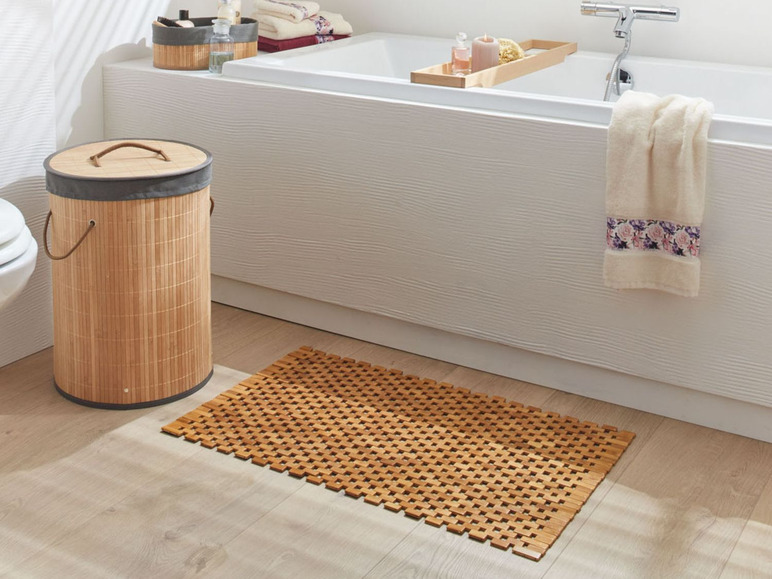 Pełny ekran: miomare Dywanik łazienkowy z bambusa 50 x 80 cm, 1 sztuka - zdjęcie 8