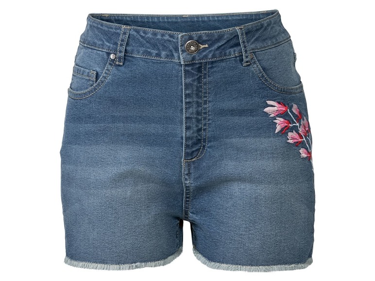 Pełny ekran: esmara® Szorty damskie jeansowe, 1 para - zdjęcie 7