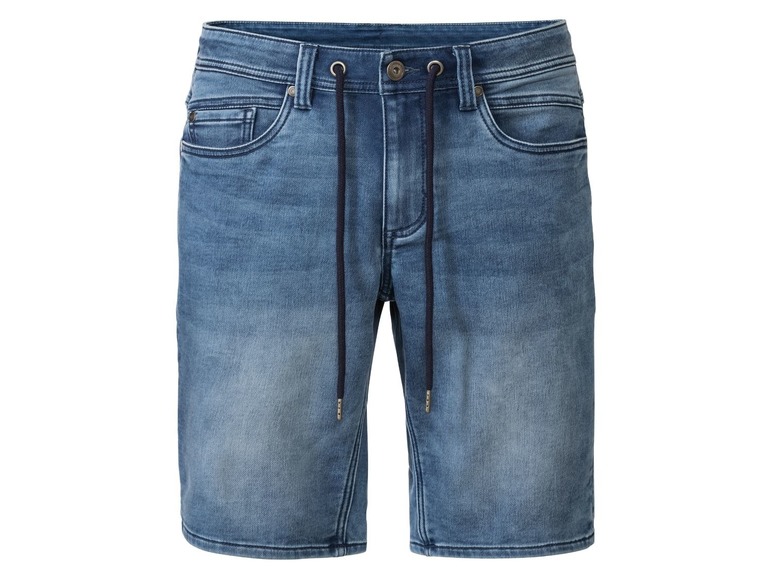 Pełny ekran: LIVERGY® Bermudy męskie jeansowe, 1 para - zdjęcie 2