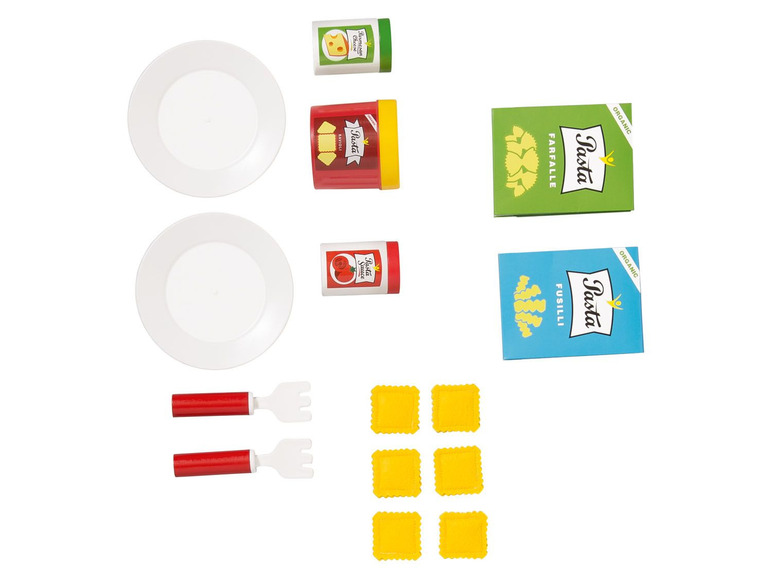 Pełny ekran: Playtive Zabawkowy zestaw jedzenia - makaron, 27 elementów - zdjęcie 5