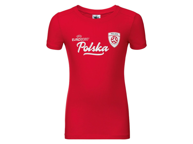 Pełny ekran: Koszulka piłkarska dziewczęca Polska UEFA 2020, 1 sztuka - zdjęcie 7