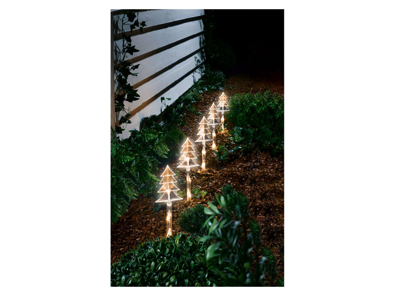Pełny ekran: LIVARNO home Dekoracja świąteczna LED do ogrodu, 5 sztuk - zdjęcie 7