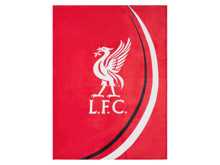 Pełny ekran: Koc pluszowy FC Liverpool, 150 x 200 cm - zdjęcie 1