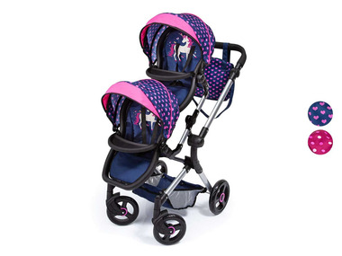 Wózek bliźniaczy dla lalek Bayer Design Twin Neo