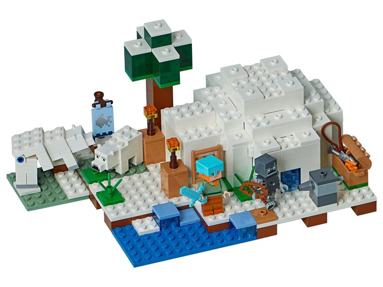 Pełny ekran: Lego Minecraft Igloo niedźwiedzia polarnego - zdjęcie 3