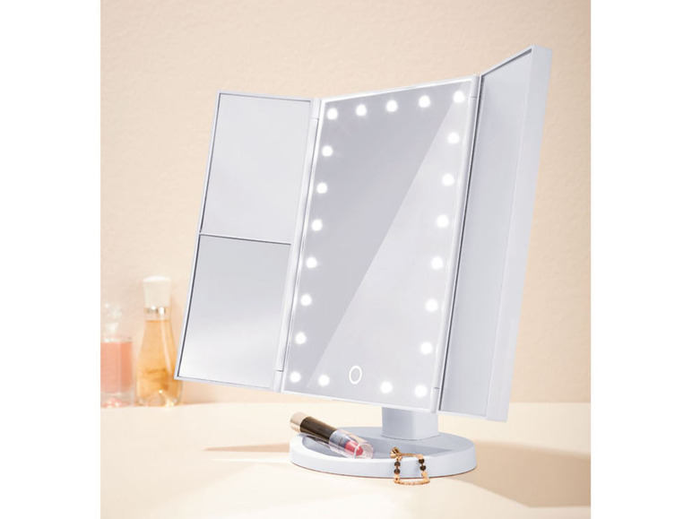 Pełny ekran: Livarno Home Lusterko kosmetyczne LED MKSLK 6 A2 składane, 1 sztuka - zdjęcie 6
