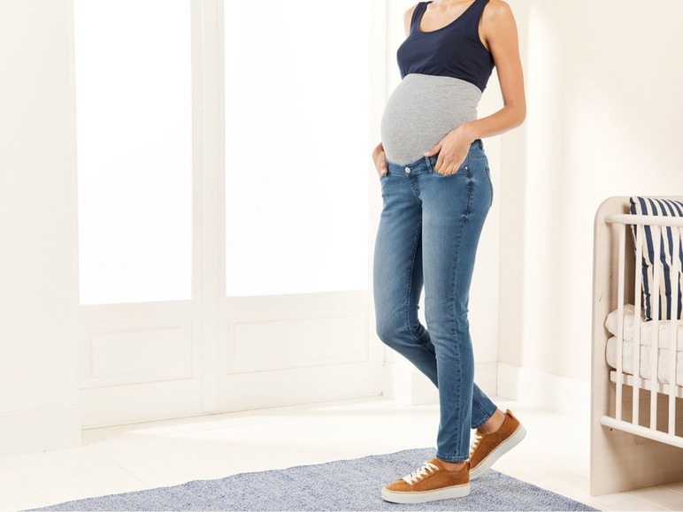 Pełny ekran: esmara® Jeansy ciążowe, 1 para - zdjęcie 3