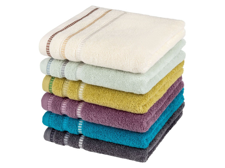 Pełny ekran: miomare Ręcznik kąpielowy 50 x 90 cm, 1 sztuka - zdjęcie 1