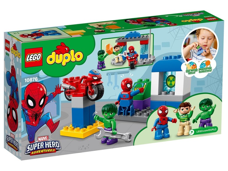 Pełny ekran: LEGO 10876 Przygody Spider-Mana i Hulka - zdjęcie 2