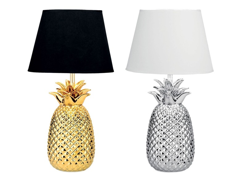 Pełny ekran: LIVARNO LUX Lampa stołowa ananas - zdjęcie 1