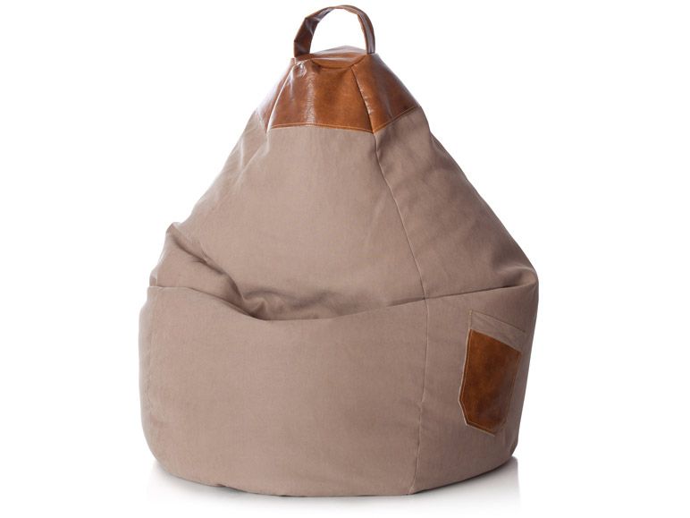 SITTING POINT Pufa Sitzsack Jamie (Piaskowy, XL (220 l))