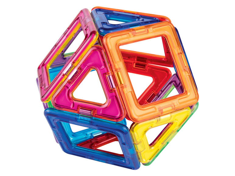 Pełny ekran: Magformers Zabawka konstrukcyjna magnetyczna, 14 elementów - zdjęcie 1