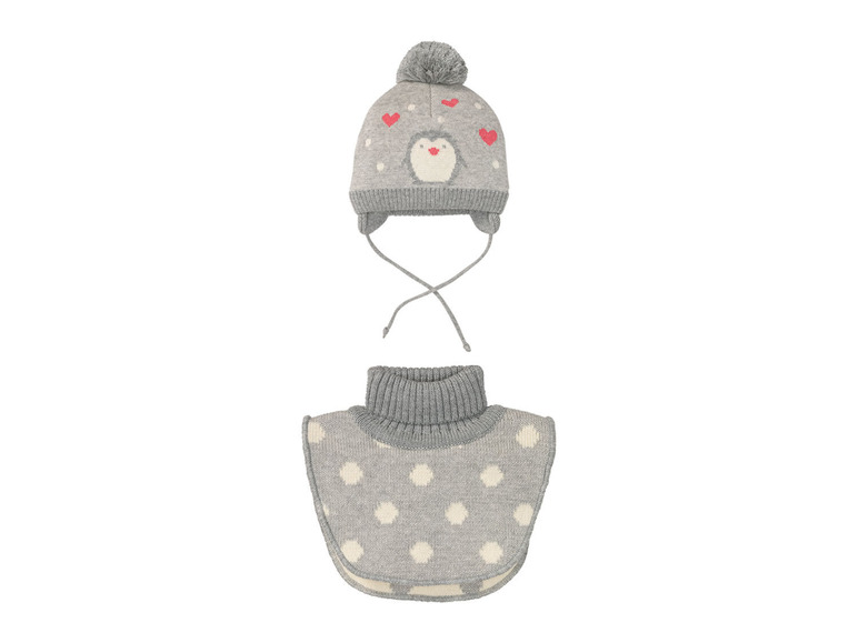 Pełny ekran: lupilu Komplet zimowy niemowlęcy: czapka i szalik-golf - zdjęcie 9