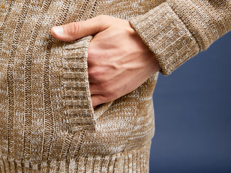 Pełny ekran: LIVERGY® Sweter męski z polarem, 1 sztuka - zdjęcie 12
