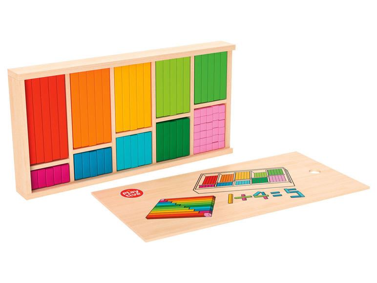 Pełny ekran: Playtive Drewniany zestaw Montessori do nauki liczenia - zdjęcie 9