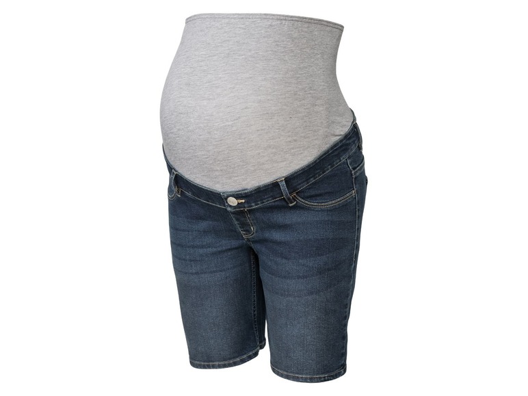 Pełny ekran: esmara® Szorty jeansowe ciążowe, 1 para - zdjęcie 6