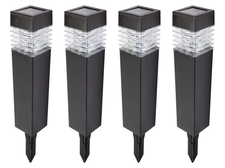 Pełny ekran: LIVARNO® Lampki ogrodowe LED solarne, 4 sztuki - zdjęcie 2