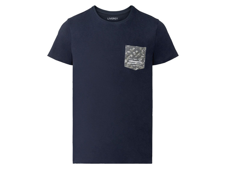 Pełny ekran: LIVERGY® T-shirt męski z bawełną, 1 sztuka - zdjęcie 6