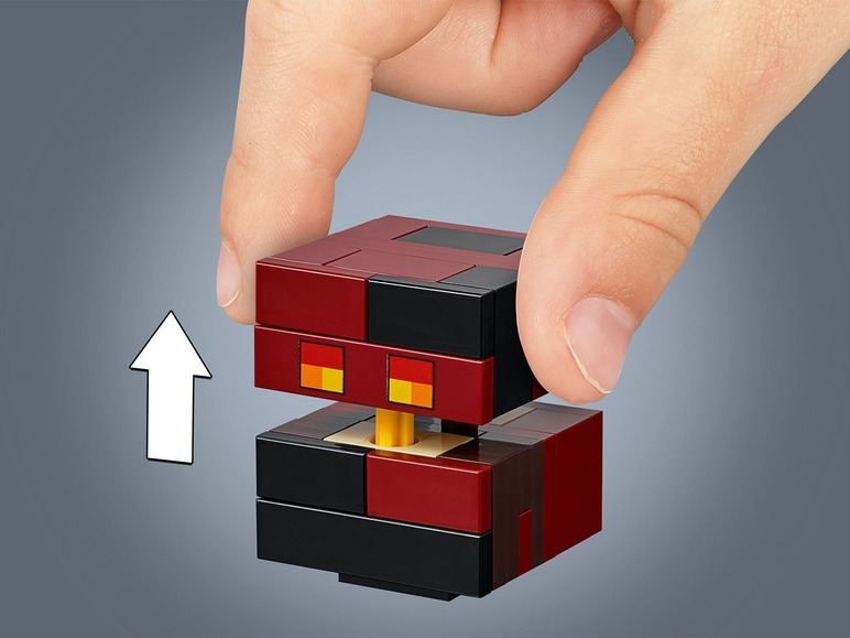Pełny ekran: Lego Minecraft 21150 BigFig - szkielet z kostką magmy - zdjęcie 8
