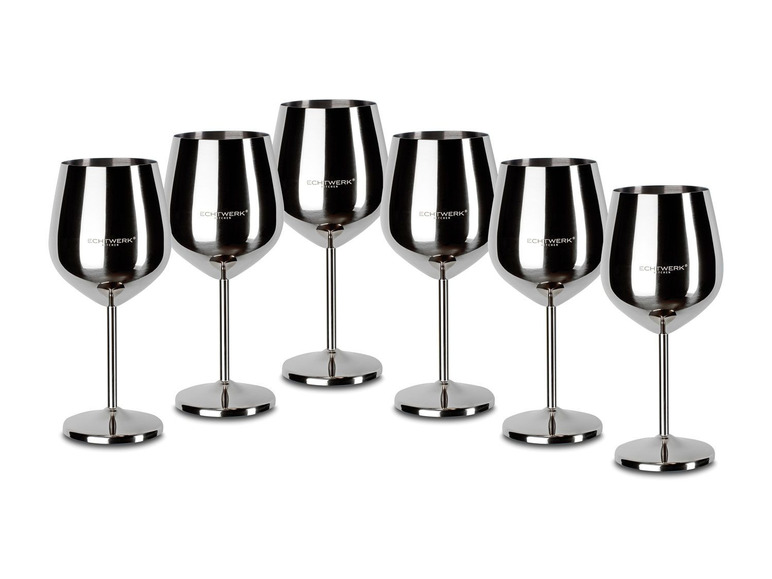 Pełny ekran: ECHTWERK Kieliszki do wina ze stali szlachetnej 500 ml, 2 lub 6 szt. - zdjęcie 25