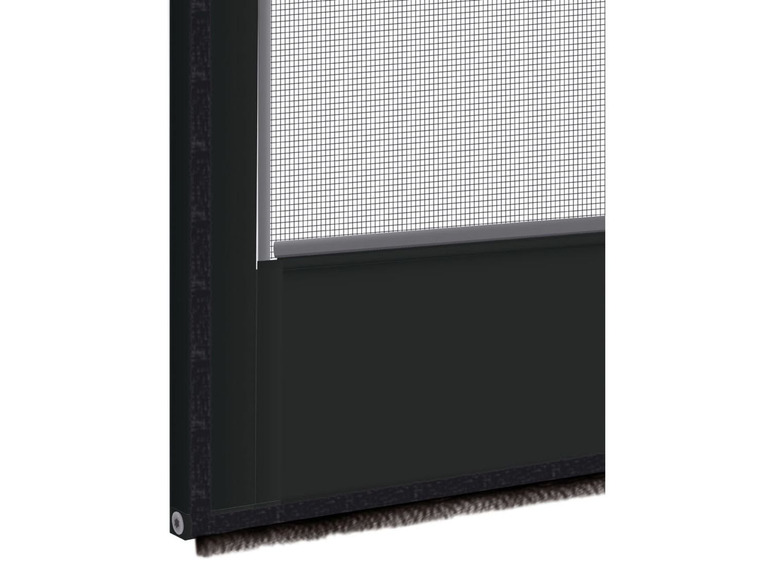 Pełny ekran: Moskitiera drzwiowa z ramą aluminiową 100 x 210 cm - zdjęcie 3