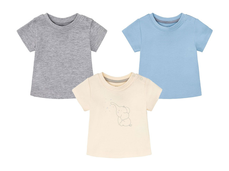 Pełny ekran: lupilu T-shirt niemowlęcy, 3 sztuki - zdjęcie 10