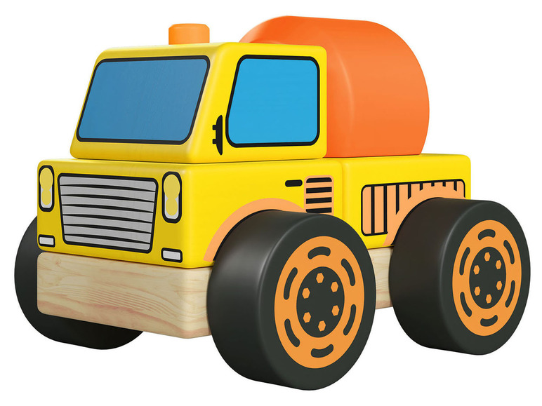 Pełny ekran: PLAYTIVE® Zestaw 2 drewnianych pojazdów, 1 sztuka - zdjęcie 17