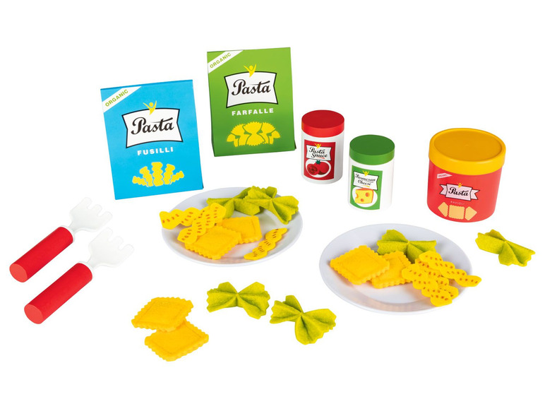 Pełny ekran: Playtive Zabawkowy zestaw jedzenia - makaron, 27 elementów - zdjęcie 1