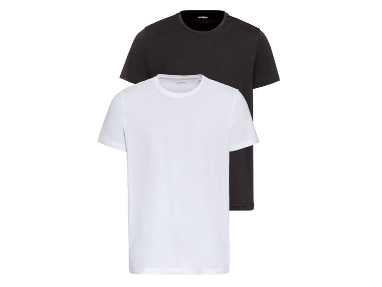 Pełny ekran: LIVERGY® T-shirt męski, 2 sztuki - zdjęcie 9