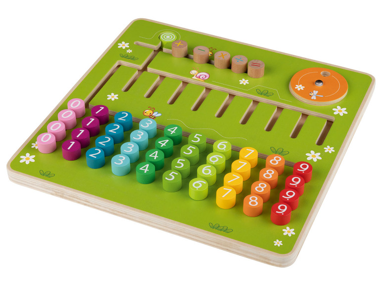 Pełny ekran: Playtive Drewniany zestaw Montessori do nauki liczenia - zdjęcie 7