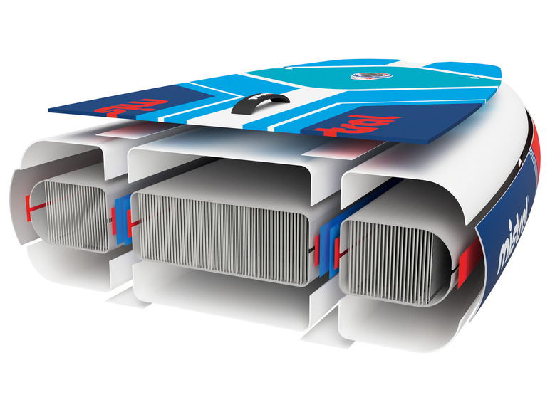 Pełny ekran: Mistral Deska do pływania SUP dwukomorowa Allround 10'6'' z siedziskiem i akcesoriami - zdjęcie 6