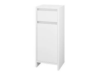 LIVARNO® Niska szafka łazienkowa Oslo, biała, 32x80x28 cm