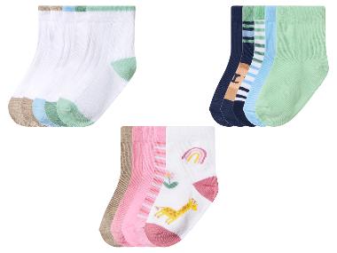 LUPILU® Skarpetki niemowlęce, 5 par