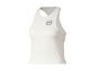 Biały tank top z logo 'All Star' z rakietami tenisowymi
