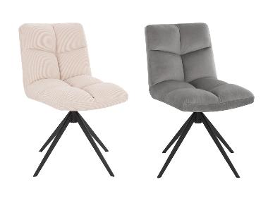 HOME DELUXE Krzesła do jadalni NODA, 2 sztuki